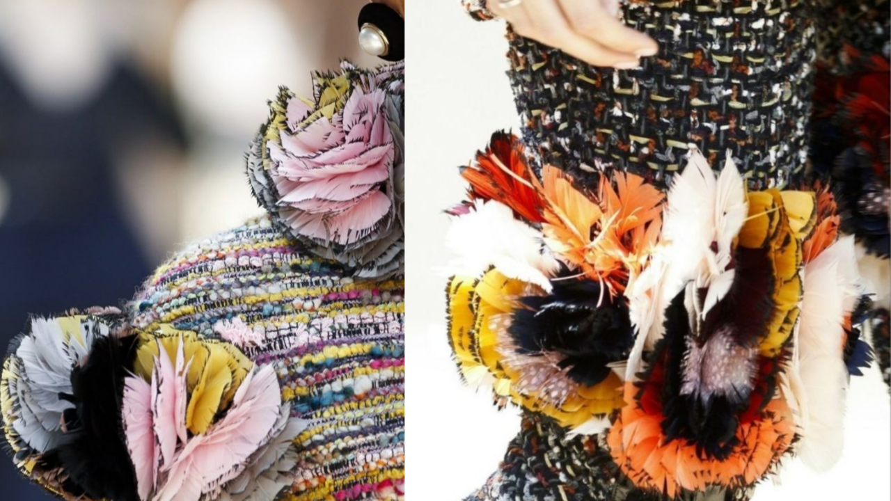 Lemarié - цветы из перьев