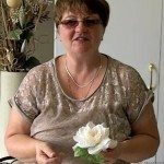 Мастер класс, цветы из ткани, роза из ткани, Надежда Череда, SilkFlora, видео-урок