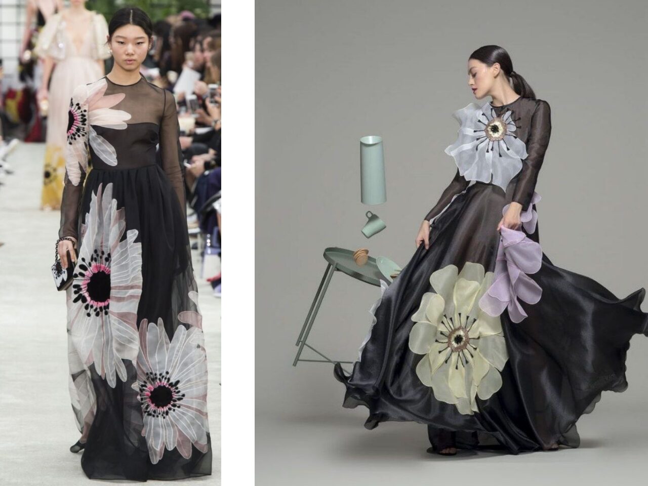 Вышивка и цветы как театр - подход маэстро Валентино Гаравани