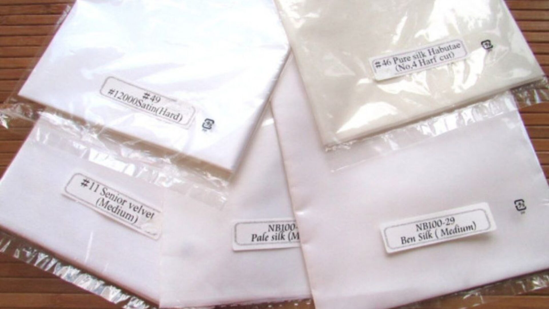 Японские обработанные ткани для шёлковой флористики