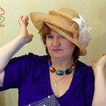 Видео-урок Летняя шляпа из соломки синамей