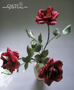 silk-flowers-arhipova-svetlana-10 Ученическая работа Светланы Архиповой