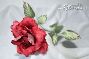 silk-flowers-burlakova-elena-4 Ученическая работа Елены Бурлаковой