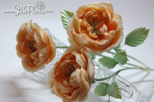 silk-flowers-burlakova-elena-9 Ученическая работа Елены Бурлаковой