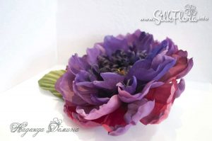 silk-flowers-demina-nadezhda-13 Ученическая работа Надежды Деминой