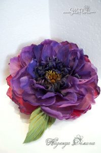 silk-flowers-demina-nadezhda-20 Ученическая работа Надежды Деминой