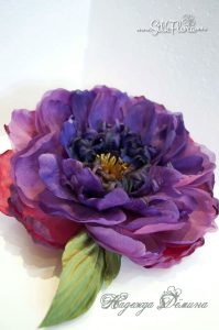 silk-flowers-demina-nadezhda-42 Ученическая работа Надежды Деминой