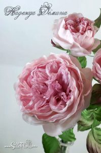 silk-flowers-demina-nadezhda-7 Ученическая работа Надежды Деминой