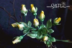 silk-flowers-kotova-tatyana-15 Ученическая работа Татьяны Котовой