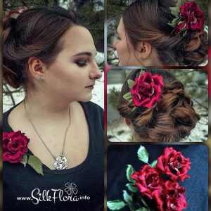 silk-flowers-kotova-tatyana-39 Ученическая работа Татьяны Котовой