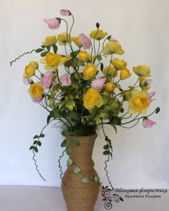 silk-flowers-nazarova-00031 Ученическая работа Валентины Назаровой