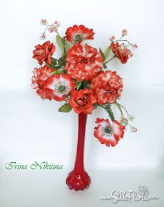 silk-flowers-nikitina-irina-13 Ученическая работа Ирины Никитиной