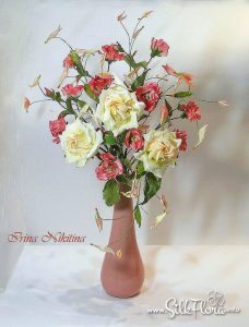 silk-flowers-nikitina-irina-14 Ученическая работа Ирины Никитиной