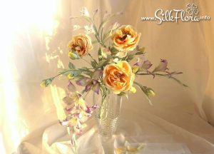 silk-flowers-shulga-natalya-3 Ученическая работа Натальи Шульга
