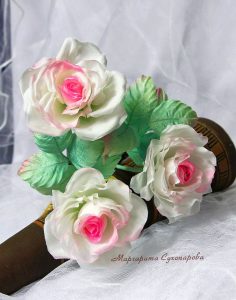 silk-flowers-suhoparova-margarita-1 Ученическая работа Маргариты Сухопаровой