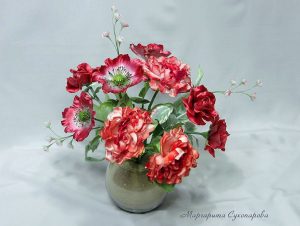 silk-flowers-suhoparova-margarita-11 Ученическая работа Маргариты Сухопаровой