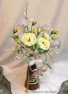 silk-flowers-suhoparova-margarita-9 Ученическая работа Маргариты Сухопаровой