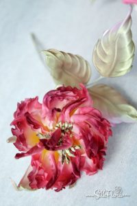 silk-flowers-zadorozhnaya-galina-105 Ученическая работа Галины Задорожной