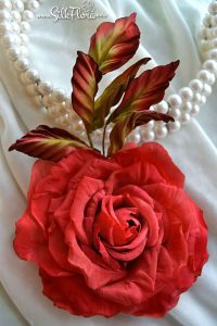 silk-flowers-zadorozhnaya-galina-15 Ученическая работа Галины Задорожной