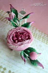 silk-flowers-zadorozhnaya-galina-164 Ученическая работа Галины Задорожной